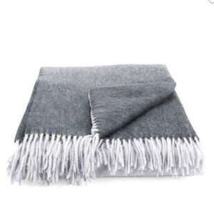 Saks Fifth Avenue - Cashmere/ Wool Ombré Throw- NWT